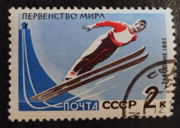 RUSSIA RUSSIE - 1962 - Skating, Ski Jump - 2 Stamps- Used - Invierno