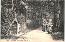 CPA Carte Postale Royaume Uni   Jersey Vinchelez Lane  Animée  VM79136 - Autres & Non Classés