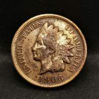 1 CENT INDIAN HEAD 1906 USA / TETE D'INDIEN - 1859-1909: Indian Head