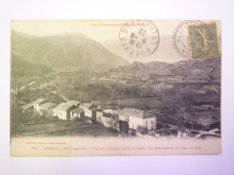 2024 - 1219  MERCUS  (Ariège)  :  Vue Du Village , Dans Le Fond , Les Montagnes Du COL De PORT   1922   XXX - Sonstige & Ohne Zuordnung