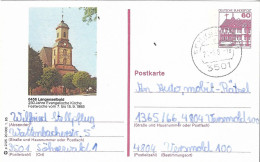 GERMANY. POSTAL STATIONERY. LANGENSELBOLD. - Illustrated Postcards - Used