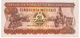 MOZAMBIQUE P129a 50 METICAIS 1983 UNC. - Moçambique