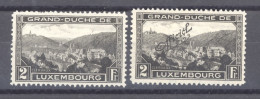 Luxembourg  :  Mi  207A + S 167  *  Dentelé 11 1/2 - Unused Stamps