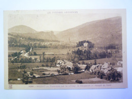 2024 - 1220  MASSAT  (Ariège)  :  Panorama Sur Le Village De BOUGARRET Et MASSAT Au Fond   1950   XXX - Sonstige & Ohne Zuordnung
