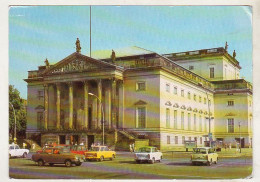 Germany GDR Old Postcard - Trabant And Wartburg Cars Near German State Opera Berlin - Toerisme