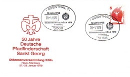 SC 26 - 145 Scout GERMANY - Cover - Used - 1979 - Lettres & Documents