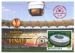 MAX 29 - 1016-a FOOTBALL, Romania - Maximum Card - 2012 - Otros & Sin Clasificación