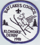 B 27 - 63 CANADA Scout Badge - Klondike - 1981 - Scoutisme