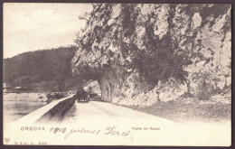 RO 39 - 22843 ORSOVA, Danube Kazan, Carriage, Romania - Old Postcard - Used - 1903 - Roumanie