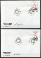 Martin Mörck. Denmark 1996. Danish Wooden Dinghies. Michel 1127 - 1129 FDC. Signed. - FDC