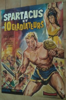 AFFICHE CINEMA FILM SPARTACUS ET LES 10 GLADIATEURS NICK NOSTRO DAN VADIS 1964 PEPLUM TB DESSIN - Plakate & Poster