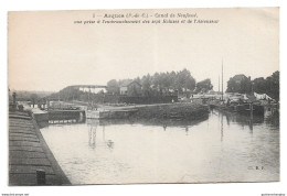 Postcard France Arques Neufossé Canal View Taken At The Junction Of The Seven Locks And The Elevator Unposted - Arques