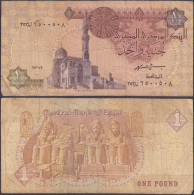 EGYPT - 1 Pound ND (1993-2001) P# 50e Africa Banknote - Edelweiss Coins - Aegypten