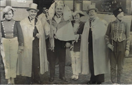 Karneval, Fasching, Gruppe Von Kostümierten, Foto-AK, Nicht Gelaufen - Karneval - Fasching