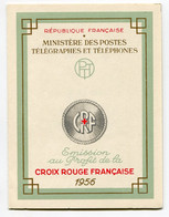RC 21255 FRANCE COTE 90€ N° 2005 CARNET CROIX ROUGE DE 1956 NEUF ** MNH TB - Red Cross