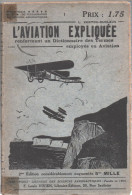 L AVIATION EXPLIQUEE DICTIONNAIRE TERMES EMPLOYES  1909 - Flugzeuge