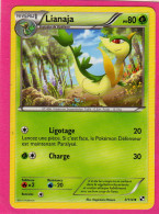 Carte Pokemon Francaise 2011 Noir Et Blanc 3/114 Lianaja 80pv Bon Etat - Negro Y Blanco