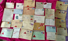 Belege Brief Sammlung Alte Briefe 29 Stück Alte Briefmarken Deutschland - Autres & Non Classés