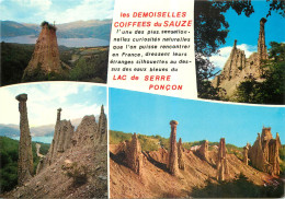 LES DEMOISELLES COIFFEES Dominant Le Lac De Serre Poncon 2 (scan Recto Verso)ME2658 - Autres & Non Classés
