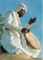 Algeria Postcard Sent To Sweden 31-7-1972 (The Fascinating South T'bal Folklore - Hommes