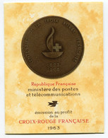 RC 21262 FRANCE COTE 16€ N° 2012 CARNET CROIX ROUGE DE 1963 NEUF ** MNH TB - Red Cross