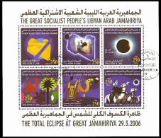 LIBYA 2006 Eclipse Astronomy (m/s PMK) - Astronomùia