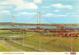 HUMBER Bridge From The South Bank  11 (scan Recto Verso)ME2676TER - Autres & Non Classés