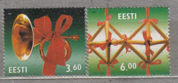 ESTONIA 2000 Christmas MNH(**) Mi 388-389 # Est343 - Noël