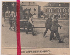 Oorlog Guerre 14/18 - Veldkeuken, Cuisine, Prisonniers Anglais - Orig. Knipsel Coupure Tijdschrift Magazine - 1916 - Non Classés