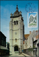 France 1978 Y&T 2015. Carte Maximum. Collégiale Notre-Dame De Dole - Churches & Cathedrals