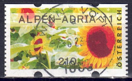 Österreich 2011 - ATM, MiNr. 20, ALPEN-ADRIA 11, Gestempelt / Used - Machine Labels [ATM]