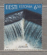 ESTONIA 2001 Europa CEPT Water MNH(**) Mi 399 # Est348 - Estonia