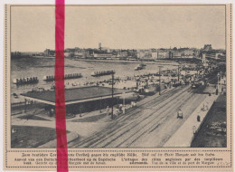 Oorlog Guerre 14/18 - Margate Harbour , Haven , Le Port - Orig. Knipsel Coupure Tijdschrift Magazine - 1917 - Zonder Classificatie