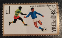 ALBANIA Albanien - 1974 - FOOTBALL FUSSBALL SOCCER  - Used - Autres & Non Classés