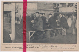 Oorlog Guerre 14/18 - Prisonniers Anglais, Engelse Gevangenen Skagerrak - Orig. Knipsel Coupure Magazine - 1917 - Non Classés