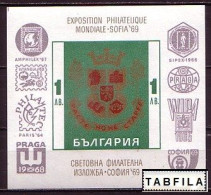 BULGARIA - 1969 - Sofie'69 - Exp.Philatelique Int. - Bl. ** - Blocs-feuillets