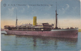 Anvers - S.S.Thysville - Compagnie Belge Maritime Du Congo - Steamers