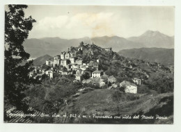 MONTEFEGATESI - PANORAMA CON VISTA DEL MONTE PANIA - VIAGGIATA FG - Lucca