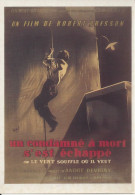 CPM   Affiches De Cinéma  Un Condamné à Mort S’est échappé 1956  Film De Robert Bresson - Posters On Cards