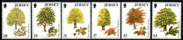 Jersey 1997 - Mi.Nr. 793 - 798 - Postfrisch MNH - Bäume Trees - Bäume