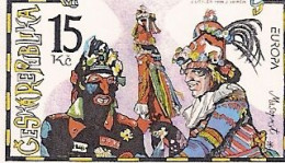 ** 183 - 4 Czech Republic EUROPA 1998 Folk Costumes Carnival - Ungebraucht