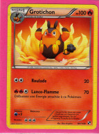 Carte Pokemon Francaise 2011 Noir Et Blanc 18/114 Grotichon 100pv Bon Etat - Nero E Bianco