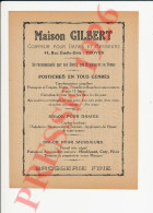 Publicité 1926 Maison Gilbert Coiffeur Parfumerie Houbigant Coty Piver + Banque Nationale De Crédit Troyes - Non Classés