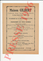 Publicité 1926 Maison Gilbert Coiffeur Parfumerie Houbigant Coty Piver + Banque Nationale De Crédit Troyes - Unclassified