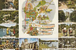 Circuit Touristique De Mervent Et Vouvant. - 10 Vues - Andere & Zonder Classificatie