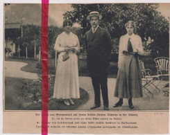 Koning Griekenland , Le Roi De Grèce En Suisse - Orig. Knipsel Coupure Tijdschrift Magazine - 1917 - Non Classés