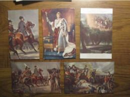 Lot 5 CP Musée De Versailles - Thêmes Napoléon Bonaparte - Museen