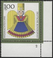 1487 Rauschgoldengel 100+50 Pf ** FN2 - Nuevos