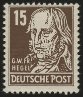 331v XII Georg Hegel 15 Pf Wz.2 XII ** - Ungebraucht