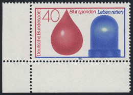 797 Blutspendedienst ** Ecke U.l. - Unused Stamps